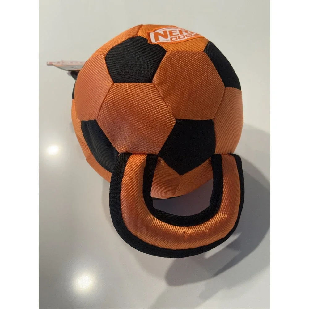 Nerf Dog Crinkle & Squeak Dog Toy Ball Halloween Squeaky Nylon